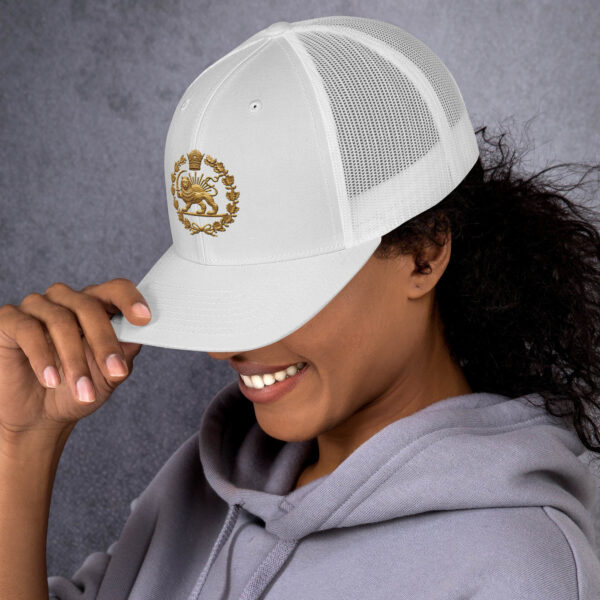 retro-trucker-hat-white-left-6a10ea0c7424c.jpg Retro Trucker Cap - Heritage Emblem (Edition II)