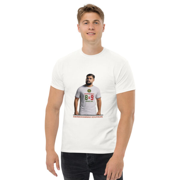 unisex-classic-tee-white-front-6a2d70634b7f0.jpg Unisex classic tee - Jāvid Nām Collection - Amirmohammad Kouhkan