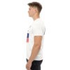 unisex-classic-tee-white-left-6a2a77d0bf721.jpg Unisex classic tee - Israel–Iran–USA Unity Lion Flag (Front And Back)
