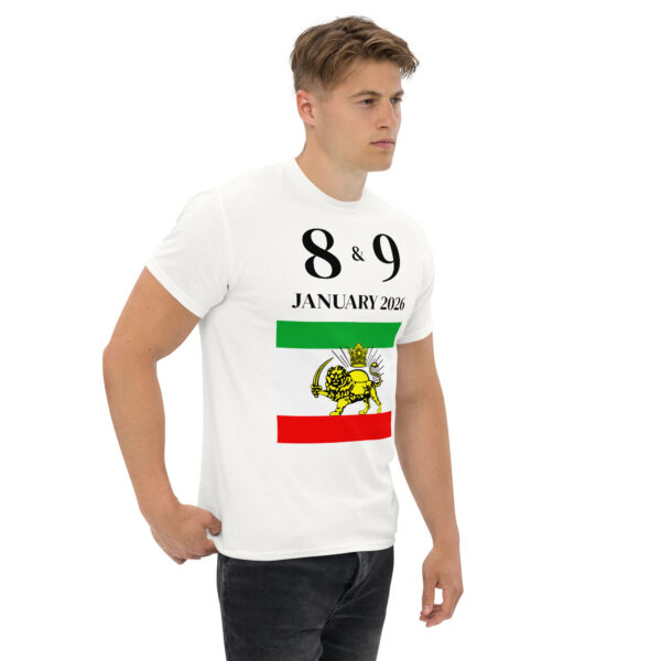 Unisex classic tee - Classic Lion and sun flag