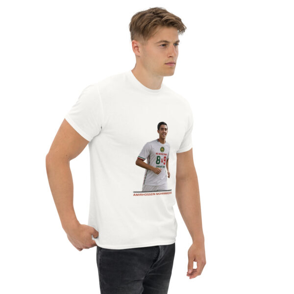 unisex-classic-tee-white-right-front-6a2d710e3574d.jpg Unisex classic tee - Jāvid Nām Collection - Amirhossein Mohammadzadeh